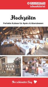 Flyer Hochzeit Abendessen