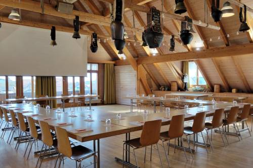 Saal - Seminarbestuhlung