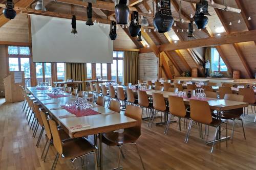 Saal - Reihenbestuhlung