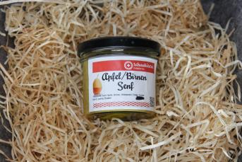 Hausgemachter Apfel-Birnensenf