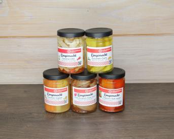 Eingemachtes Gemüse