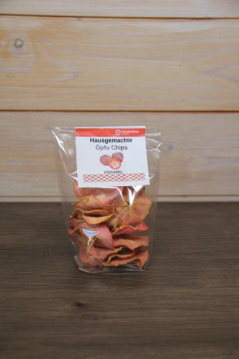 Hausgemachte Öpfu Chips