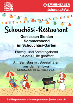 Sommerabend im Schouchäsi-Garten